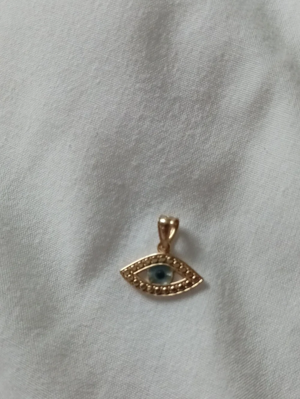 Macy's Evil Eye Charm Pendant In 14k Gold